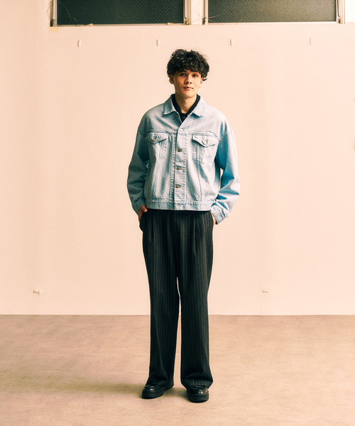 417 EDIFICE（フォーワンセブンエディフィス）の「【LE JAPON ATELIER】デニムジャケット（デニムジャケット・メンズ・ブルー/ブルー系その他・LARGE/SMALL/MEDIUM）」の20枚目の写真