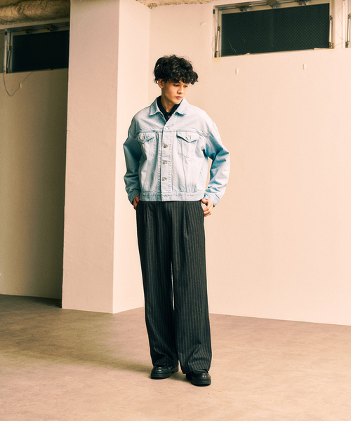 417 EDIFICE（フォーワンセブンエディフィス）の「【LE JAPON ATELIER】デニムジャケット（デニムジャケット・メンズ・ブルー/ブルー系その他・LARGE/SMALL/MEDIUM）」の22枚目の写真