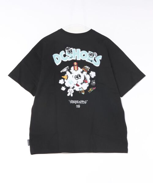 DC/ディーシー 半袖 Tシャツ バックプリント サガラ刺繍 DST262014（T