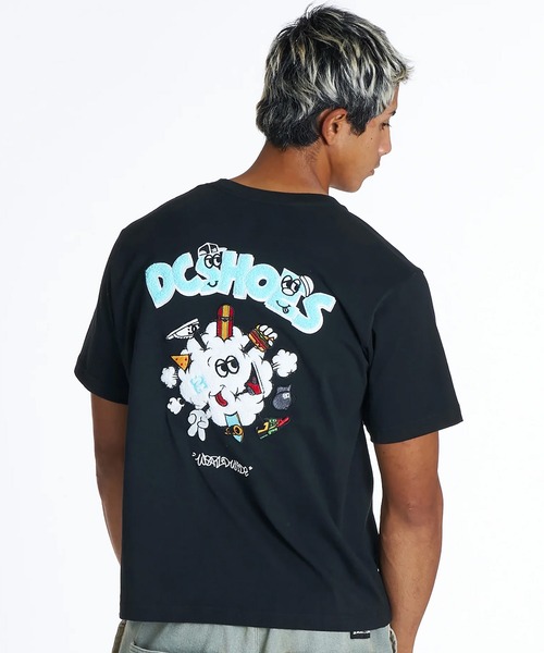 DC/ディーシー 半袖 Tシャツ バックプリント サガラ刺繍 DST262014（T
