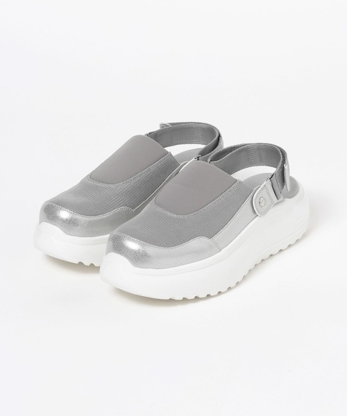 LEPSIM（レプシィム）の「2WAYスポーティーサボ　636545（その他シューズ・レディース・ブラック/グレー・MEDIUM/LARGE）」の10枚目の写真