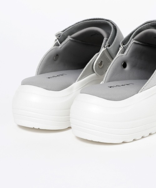 LEPSIM（レプシィム）の「2WAYスポーティーサボ　636545（その他シューズ・レディース・ブラック/グレー・MEDIUM/LARGE）」の6枚目の写真