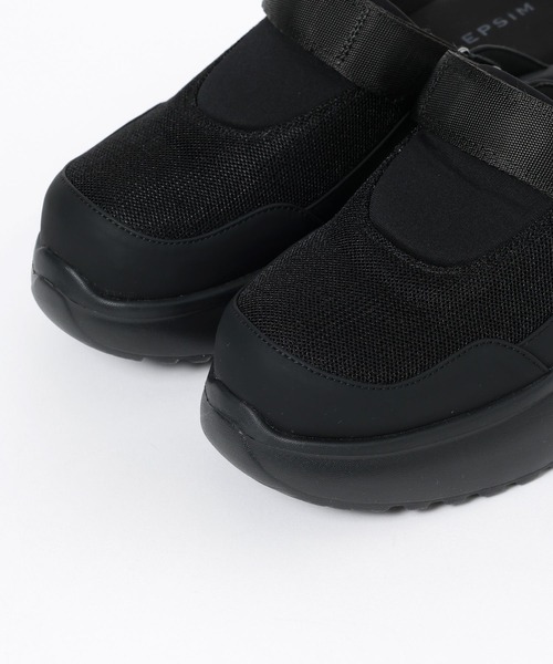 LEPSIM（レプシィム）の「2WAYスポーティーサボ　636545（その他シューズ・レディース・ブラック/グレー・MEDIUM/LARGE）」の3枚目の写真