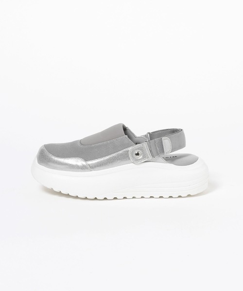 LEPSIM（レプシィム）の「2WAYスポーティーサボ　636545（その他シューズ・レディース・ブラック/グレー・MEDIUM/LARGE）」の8枚目の写真