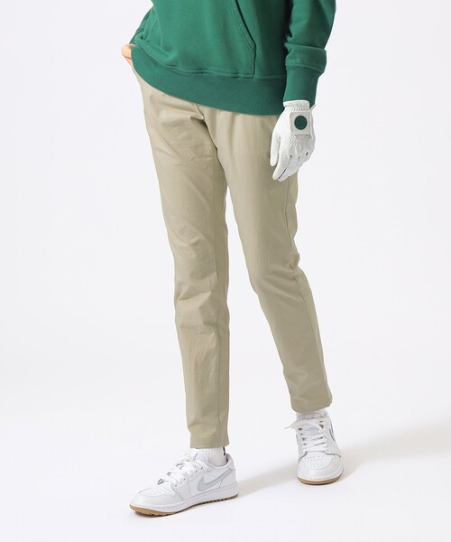 BEAMS GOLF(ビームスゴルフ)の「ORANGE LABEL / ストレッチ スリム フルレングスパンツ(吸水速乾)(その他パンツ・レディース・ベージュ/ネイビー/ホワイト・SMALL/MEDIUM/LARGE)」の2枚目の写真