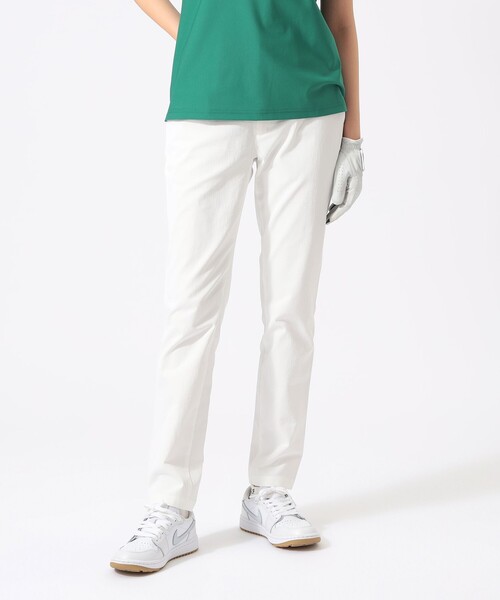 BEAMS GOLF(ビームスゴルフ)の「ORANGE LABEL / ストレッチ スリム フルレングスパンツ(吸水速乾)(その他パンツ・レディース・ベージュ/ネイビー/ホワイト・SMALL/MEDIUM/LARGE)」の10枚目の写真