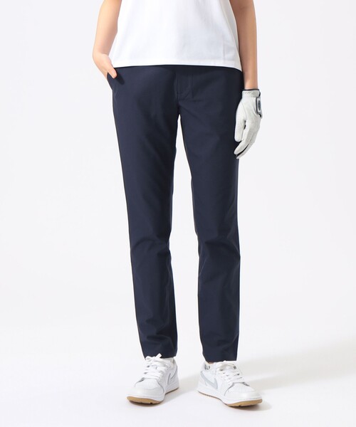 BEAMS GOLF(ビームスゴルフ)の「ORANGE LABEL / ストレッチ スリム フルレングスパンツ(吸水速乾)(その他パンツ・レディース・ベージュ/ネイビー/ホワイト・SMALL/MEDIUM/LARGE)」の4枚目の写真