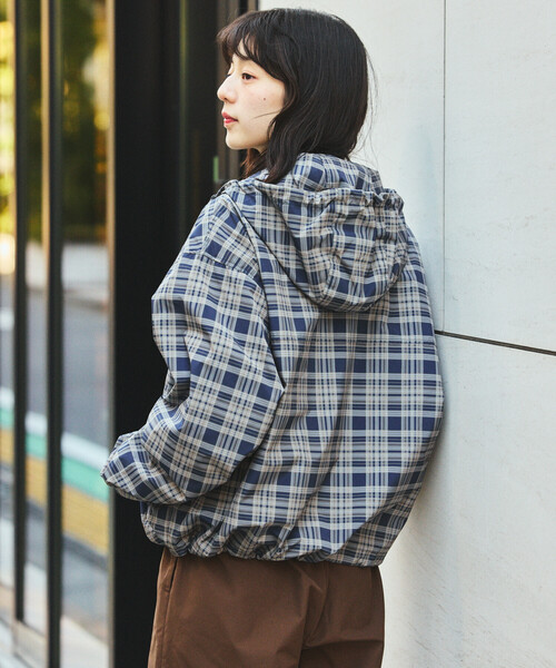 UMBRO × FREAK'S STORE/アンブロ 別注 Check Anorak Parka／チェック