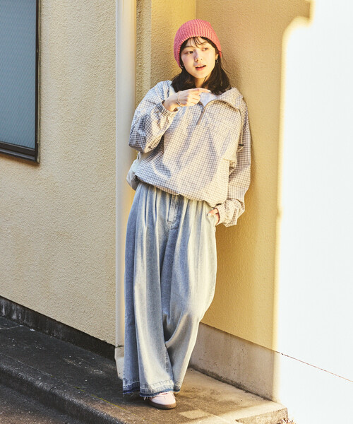 UMBRO × FREAK'S STORE/アンブロ 別注 Check Anorak Parka／チェック