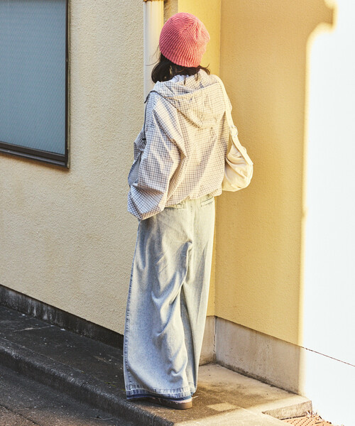 UMBRO × FREAK'S STORE/アンブロ 別注 Check Anorak Parka／チェック