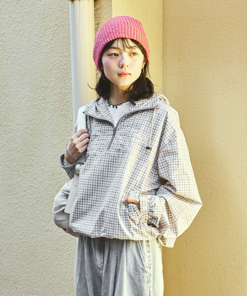UMBRO × FREAK'S STORE/アンブロ 別注 Check Anorak Parka／チェック