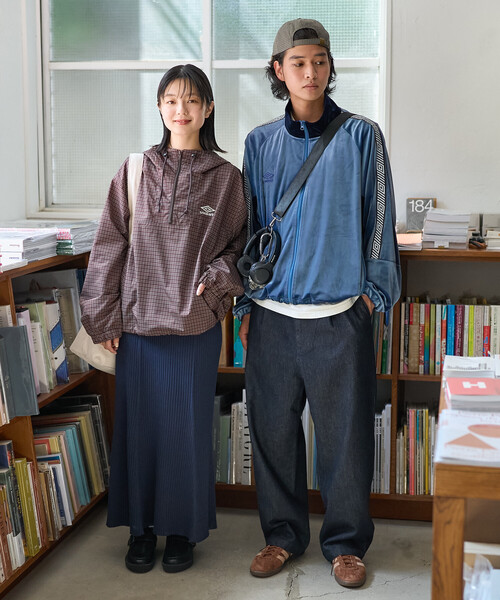 UMBRO × FREAK'S STORE/アンブロ 別注 Check Anorak Parka／チェック