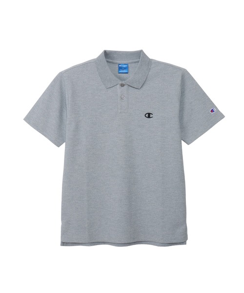 Champion(チャンピオン)の「【Champion/チャンピオン】メンズ スポーツ ポロシャツ(ポロシャツ・メンズ・ダークネイビー/ホワイト/グレー/ブラック・X-LARGE/LARGE/MEDIUM)」の3枚目の写真