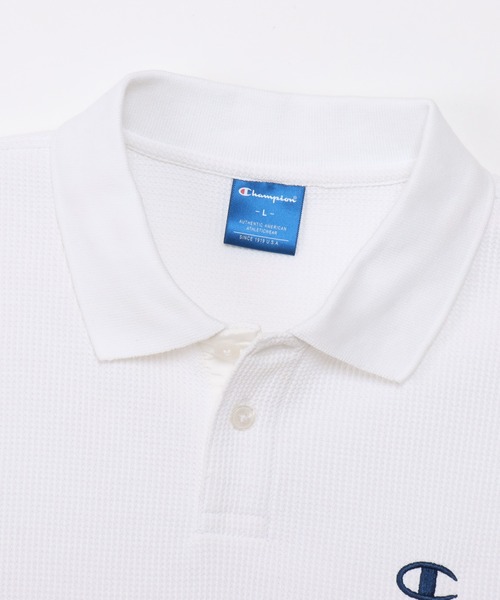 Champion(チャンピオン)の「【Champion/チャンピオン】メンズ スポーツ ポロシャツ(ポロシャツ・メンズ・ダークネイビー/ホワイト/グレー/ブラック・X-LARGE/LARGE/MEDIUM)」の9枚目の写真