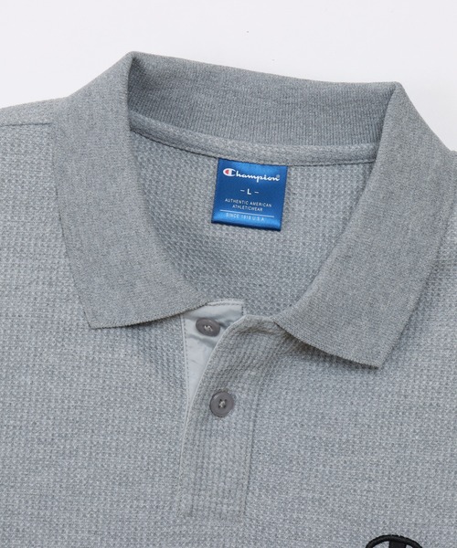 Champion(チャンピオン)の「【Champion/チャンピオン】メンズ スポーツ ポロシャツ(ポロシャツ・メンズ・ダークネイビー/ホワイト/グレー/ブラック・X-LARGE/LARGE/MEDIUM)」の14枚目の写真