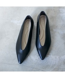 Mode et Jacomo | Uカットフラットプレーンパンプス(パンプス)