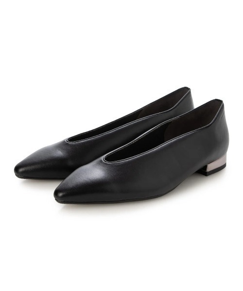 Mode et Jacomo（モードエジャコモ）の「Uカットフラットプレーンパンプス（パンプス・レディース・ブラック/デザートカモ/ピンク系その他2・22.5cm/23cm/23.5cm/24cm/24.5cm）」の22枚目の写真