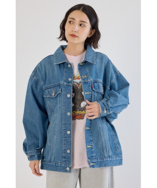 RODEO CROWNS WIDE BOWL（ロデオクラウンズワイドボウル）の「ビッグリボンデニムジャケット（デニムジャケット・レディース・ワンウォッシュ/ブルー/オフホワイト・FREE）」の18枚目の写真