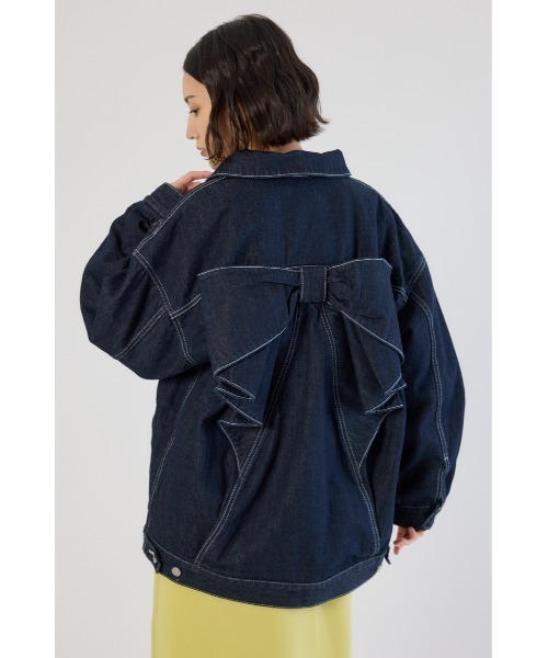 ビッグリボンデニムジャケット（デニムジャケット）｜RODEO CROWNS
