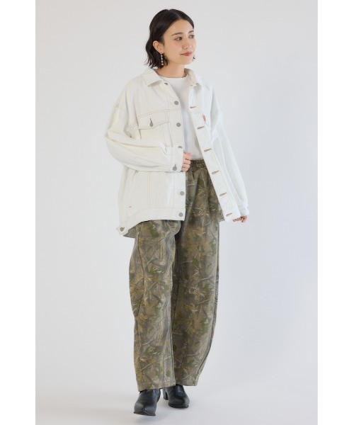 RODEO CROWNS WIDE BOWL（ロデオクラウンズワイドボウル）の「ビッグリボンデニムジャケット（デニムジャケット・レディース・ワンウォッシュ/ブルー/オフホワイト・FREE）」の14枚目の写真