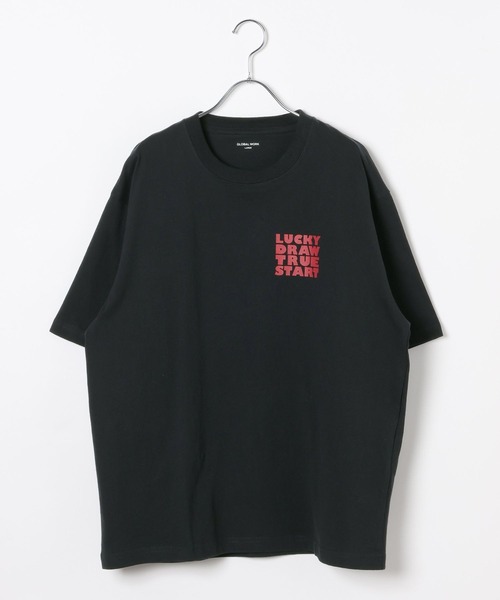GLOBAL WORK(グローバルワーク)の「スーベニアTシャツ/半袖/一部店舗限定/638061(Tシャツ/カットソー・メンズ・ホワイト系その他2/ブラック系その他5/ホワイト系その他/ブラック系その他4/ブラック系その他6/ホワイト系その他3・LARGE/MEDIUM/X-LARGE/SMALL)」の19枚目の写真