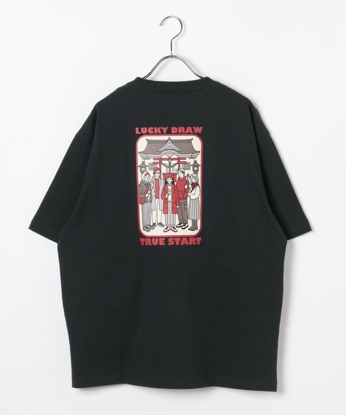 GLOBAL WORK(グローバルワーク)の「スーベニアTシャツ/半袖/一部店舗限定/638061(Tシャツ/カットソー・メンズ・ホワイト系その他2/ブラック系その他5/ホワイト系その他/ブラック系その他4/ブラック系その他6/ホワイト系その他3・LARGE/MEDIUM/X-LARGE/SMALL)」の21枚目の写真