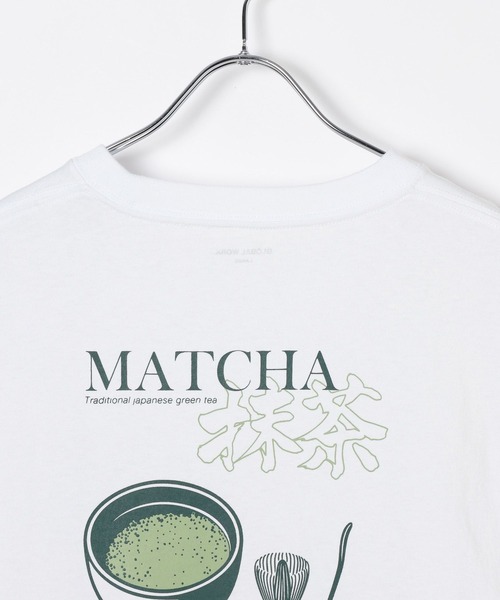 GLOBAL WORK(グローバルワーク)の「スーベニアTシャツ/半袖/一部店舗限定/638061(Tシャツ/カットソー・メンズ・ホワイト系その他2/ブラック系その他5/ホワイト系その他/ブラック系その他4/ブラック系その他6/ホワイト系その他3・LARGE/MEDIUM/X-LARGE/SMALL)」の9枚目の写真
