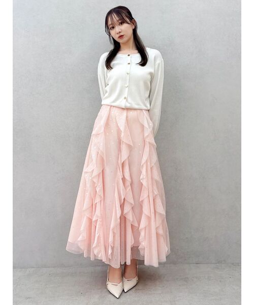 dazzlin(ダズリン)の「プレートシンプルカーディガン(カーディガン/ボレロ・レディース・イエロー/オフホワイト/グレー/ネイビー/ブラック・FREE)」の16枚目の写真