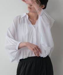GALLEST（ギャレスト）の「バルーンシアーブラウス（シャツ/ブラウス）」