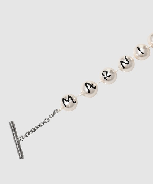 MARNI(マルニ)の「SCREWDRIVER / ロゴブレスレット(ブレスレット・メンズ・オフホワイト・M)」の2枚目の写真