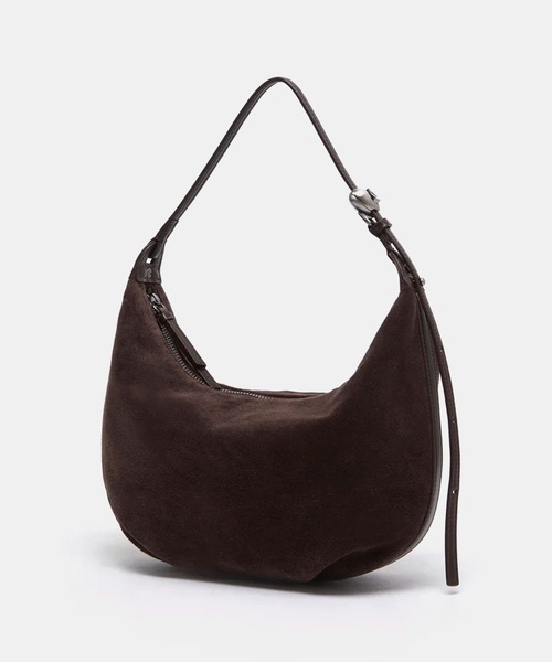 Archivepke(アーカイブエプク)の「Archivepke/アーカイブエプク Luv moon bag (Suede) シープスキン ショルダーバッグ 2026年 夏 夏服(ショルダーバッグ・レディース・ブラウン・FREE)」の2枚目の写真