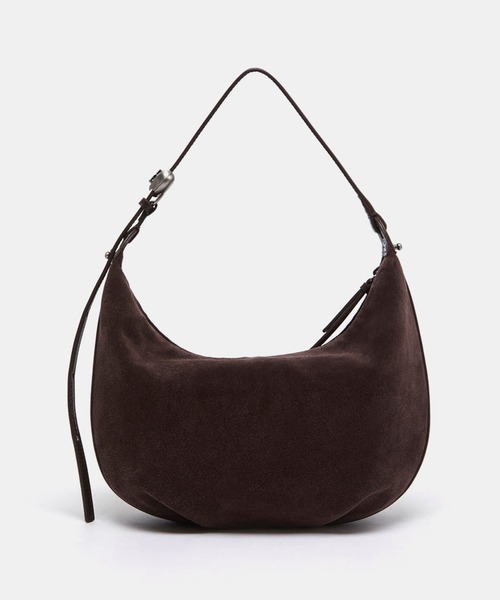 Archivepke(アーカイブエプク)の「Archivepke/アーカイブエプク Luv moon bag (Suede) シープスキン ショルダーバッグ 2026年 夏 夏服(ショルダーバッグ・レディース・ブラウン・FREE)」の3枚目の写真