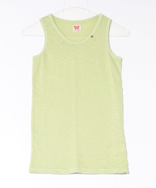 GO TO HOLLYWOOD（ゴートゥーハリウッド）の「Gara-bou-like Tanktop（Tシャツ/カットソー・レディース・ライトグリーン/ブラック/ホワイト・L/M）」の3枚目の写真