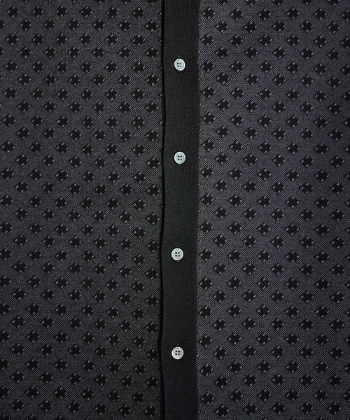 HARE（ハレ）の「コモンガラニットシャツ(HARE)（ニット/セーター・メンズ・ブラック/ブラウン・FREE）」の17枚目の写真