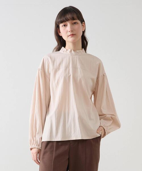 LOGEMENT DE CLAIRE（ロジュモンドクレール）の「【LOURMARIN】パフスリーブブラウス（シャツ/ブラウス・レディース・ブラック/クリーム/ピンク・FREE）」の3枚目の写真