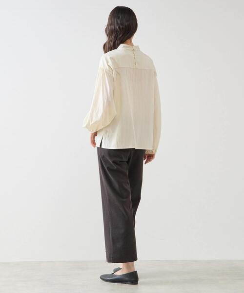 LOGEMENT DE CLAIRE（ロジュモンドクレール）の「【LOURMARIN】パフスリーブブラウス（シャツ/ブラウス・レディース・ブラック/クリーム/ピンク・FREE）」の17枚目の写真