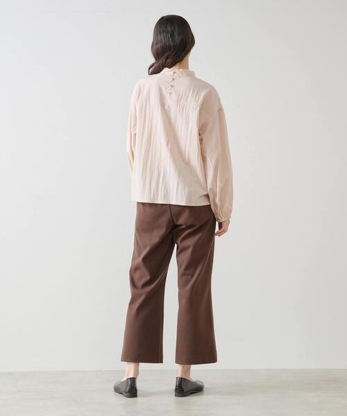 LOGEMENT DE CLAIRE（ロジュモンドクレール）の「【LOURMARIN】パフスリーブブラウス（シャツ/ブラウス・レディース・ブラック/クリーム/ピンク・FREE）」の6枚目の写真
