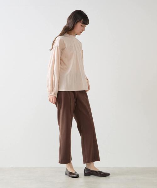 LOGEMENT DE CLAIRE（ロジュモンドクレール）の「【LOURMARIN】パフスリーブブラウス（シャツ/ブラウス・レディース・ブラック/クリーム/ピンク・FREE）」の21枚目の写真
