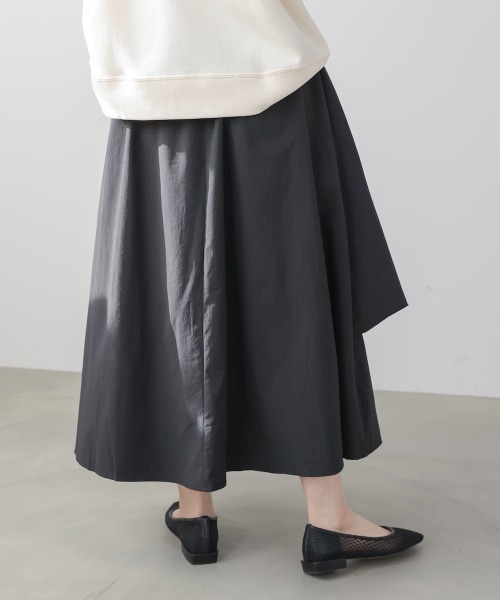 Bou Jeloud（ブージュルード）の「アシメレイヤードスカート（スカート・レディース・ブラック/アイボリー・FREE）」の21枚目の写真