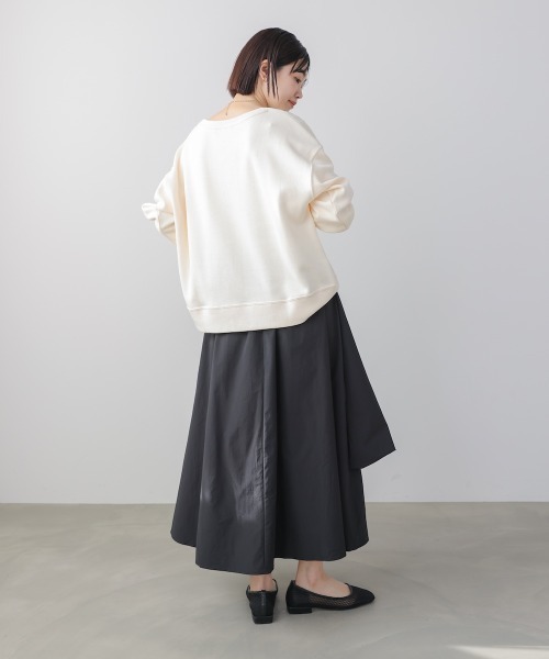 Bou Jeloud（ブージュルード）の「アシメレイヤードスカート（スカート・レディース・ブラック/アイボリー・FREE）」の22枚目の写真