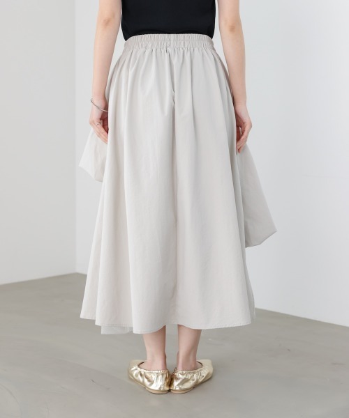 Bou Jeloud（ブージュルード）の「アシメレイヤードスカート（スカート・レディース・ブラック/アイボリー・FREE）」の12枚目の写真