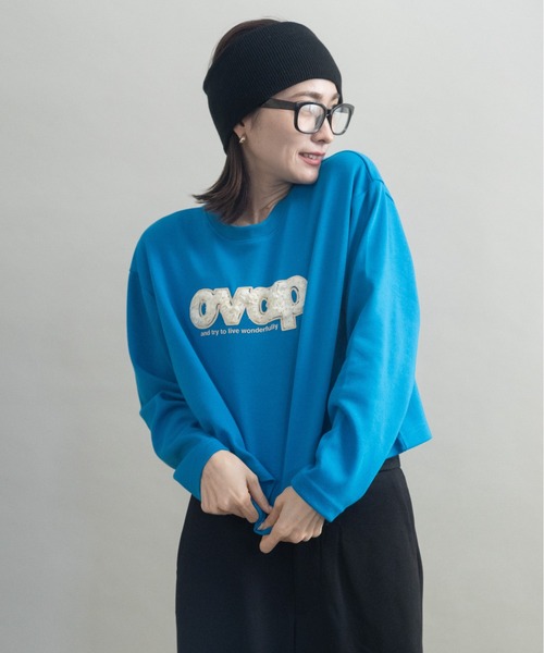 lodie（ロディ）の「ロゴモチーフ カットソー（Tシャツ/カットソー・レディース・アイボリー/ブラック/ブルー・FREE）」の11枚目の写真