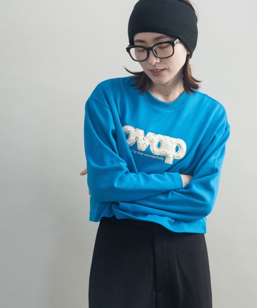 lodie（ロディ）の「ロゴモチーフ カットソー（Tシャツ/カットソー・レディース・アイボリー/ブラック/ブルー・FREE）」の16枚目の写真