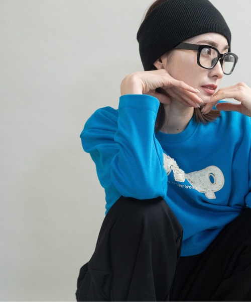 lodie（ロディ）の「ロゴモチーフ カットソー（Tシャツ/カットソー・レディース・アイボリー/ブラック/ブルー・FREE）」の17枚目の写真