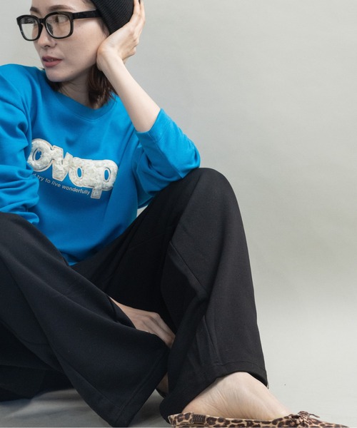 lodie（ロディ）の「ロゴモチーフ カットソー（Tシャツ/カットソー・レディース・アイボリー/ブラック/ブルー・FREE）」の9枚目の写真