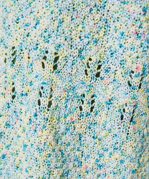 Jocomomola（ホコモモラ）の「カラーネップニットプルオーバー（ニット/セーター・レディース・レッド/ブルー・40）」の15枚目の写真