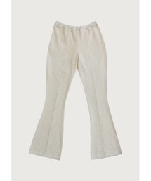 kiehtova（キエトヴァ）の「【kiehtova】LACE TEXTURE FLARE PANTS/レーステクスチャーフレアパンツ（その他パンツ）」