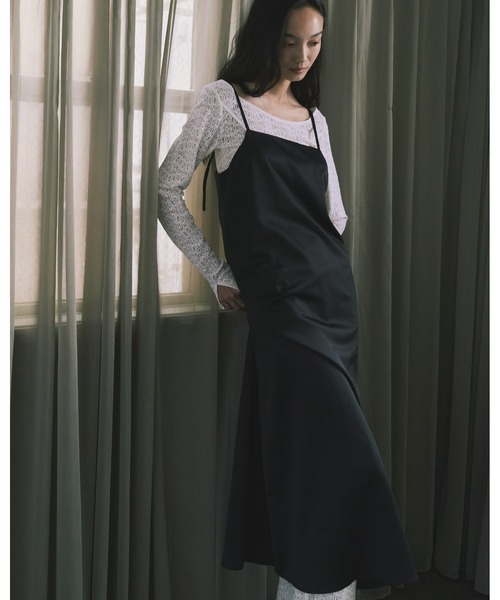 kiehtova（キエトヴァ）の「【kiehtova】LACE TEXTURE FLARE PANTS/レーステクスチャーフレアパンツ（その他パンツ・レディース・ホワイト/ブラック・FREE）」の6枚目の写真