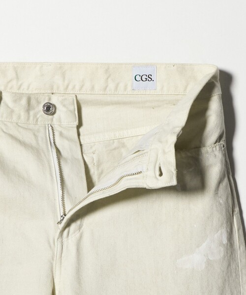California General Store（California General Store）の「＜CGS.＞オーガニックコットン ダスティー ホワイト デニム パンツ（デニムパンツ・メンズ・ホワイト・S/XL/L/M）」の12枚目の写真