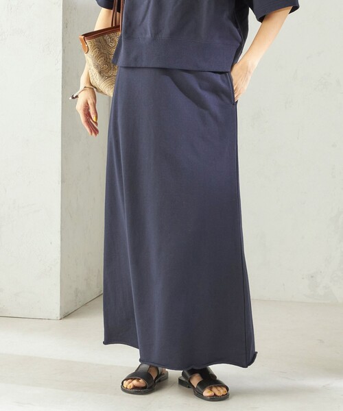 SLOANE(スローン)の「【SHIPS別注】SLOANE:〈手洗い可能〉マキシ丈 スカート(スカート・レディース・ブラウン/ネイビー・ONE SIZE)」の22枚目の写真